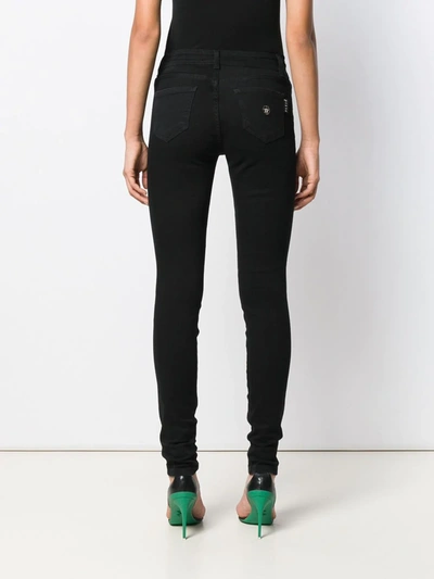 Shop Philipp Plein Original Jeggins In Black