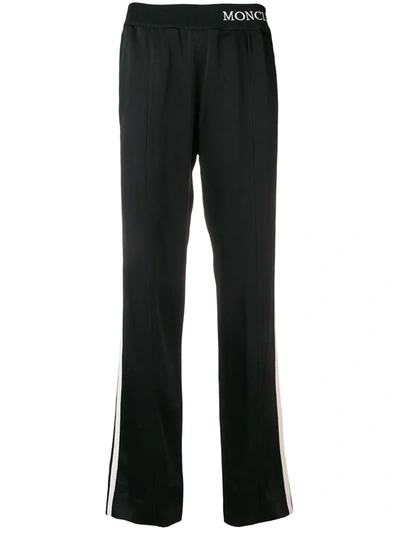 MONCLER ELASTICATED WAIST TROUSERS - 黑色