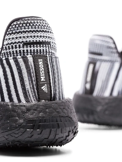 Shop Adidas Originals X Missoni Pulseboost Sneakers In Black