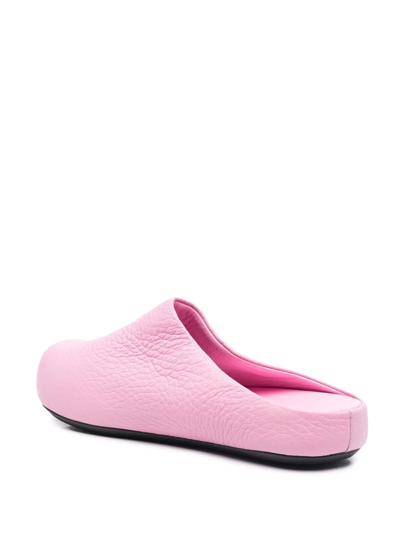 Shop Marni Fussbett Sabot Slip-on Mules In Pink