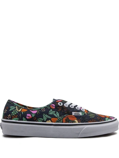 Shop Vans Authentic "tropic" Sneakers In Black