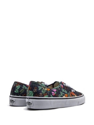 Shop Vans Authentic "tropic" Sneakers In Black