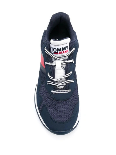 Shop Tommy Jeans Low-top Trainers In Blue