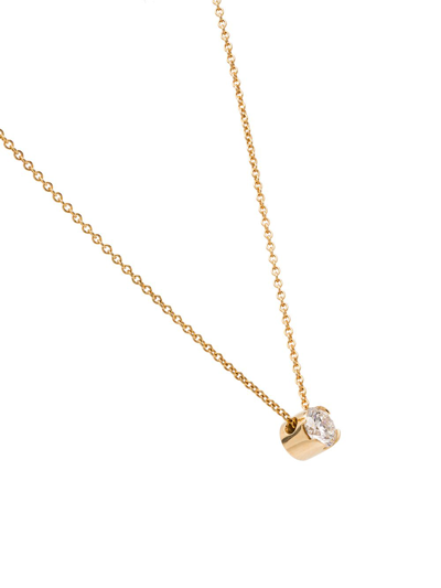 Shop Sophie Bille Brahe 18kt Yellow Gold Diamond Pendant Necklace