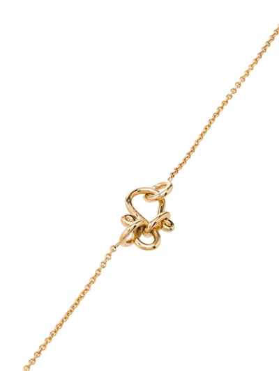 Shop Sophie Bille Brahe 18kt Yellow Gold Diamond Pendant Necklace
