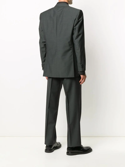 Shop Brioni Single-breasted Two-piece Suit In Grey