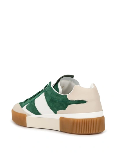 Shop Dolce & Gabbana Miami Low-top Sneakers In Green