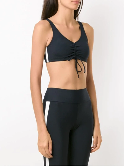 Lygia & Nanny Kick Up Sports Bra In Black