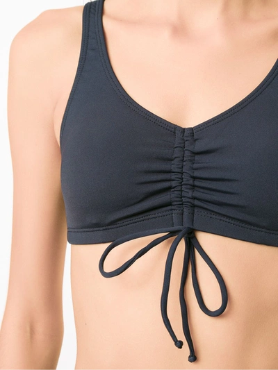 Lygia & Nanny Kick Up Sports Bra In Black