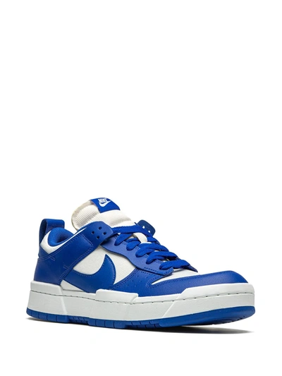 Nike Dunk Low Disrupt "game Royal" Sneakers In White