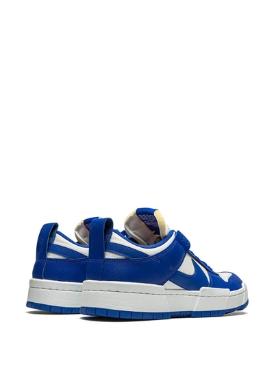 Nike Dunk Low Disrupt "game Royal" Sneakers In White