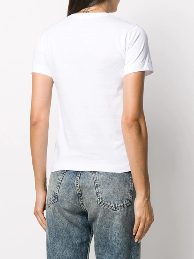 Comme Des Garçons Play T-shirt Comme Des Garcons Play Woman Color White In White