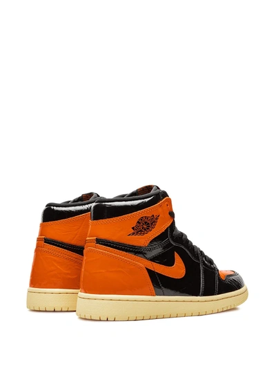 Jordan Air  1 Retro High Og "shattered Backboard 3.0" Sneakers In Black