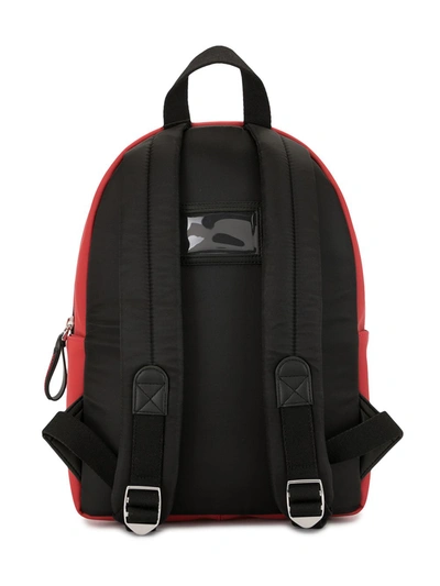 Shop Dolce & Gabbana Logo-embossed Backpack In Red