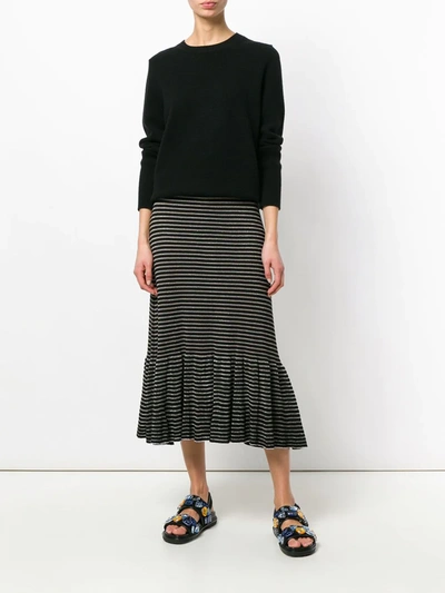 Chinti & Parker Boxy Cashmere Sweater In Black