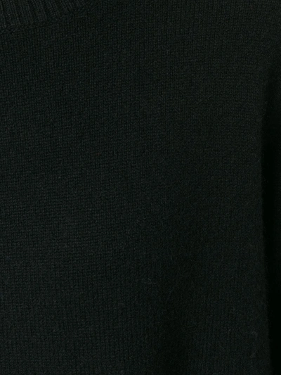 Chinti & Parker Boxy Cashmere Sweater In Black