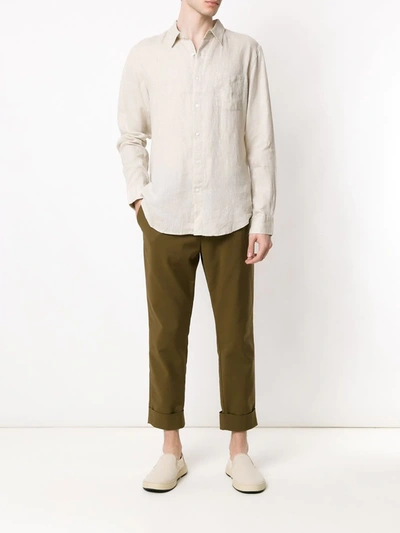Osklen Linen Shirt In Neutrals