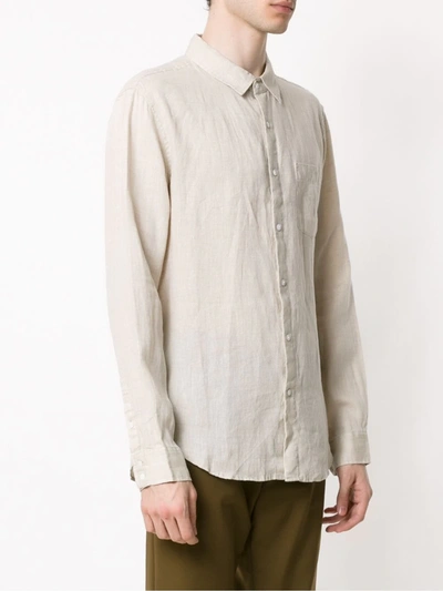 Osklen Linen Shirt In Neutrals
