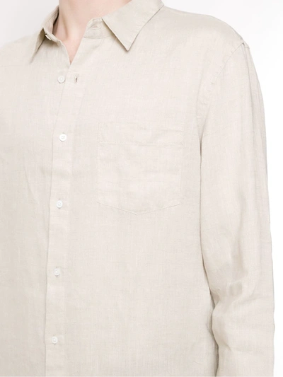 Osklen Linen Shirt In Neutrals