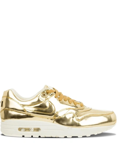 Nike Air Max 90 Liquid Metal Sneakers In Gold | ModeSens