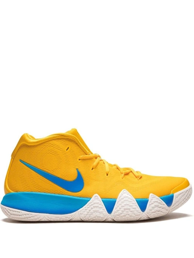 Shop Nike Kyrie 4 Kix Sneakers In Yellow