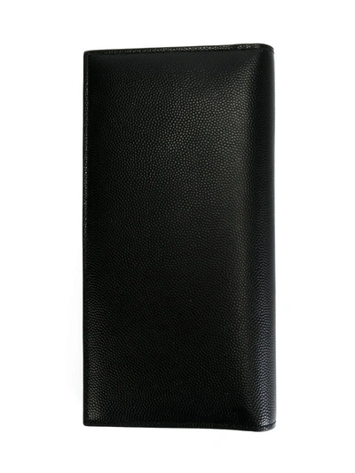 Shop Saint Laurent Paris Continental Wallet In Black