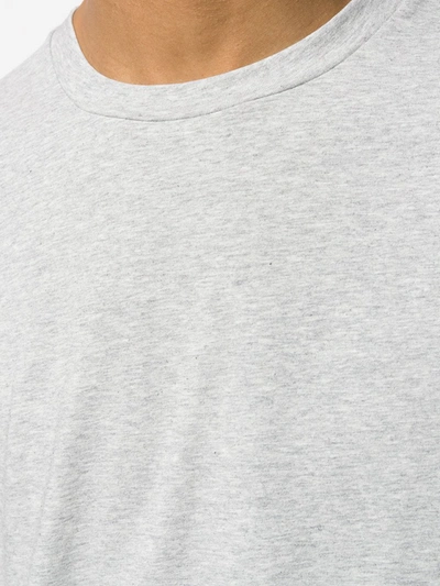 Shop Filippa K Fitted Crew Neck T-shirt In Grey