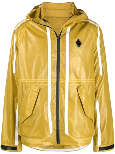 Shop A-cold-wall* Insulate Hooded Jacket In Yellow