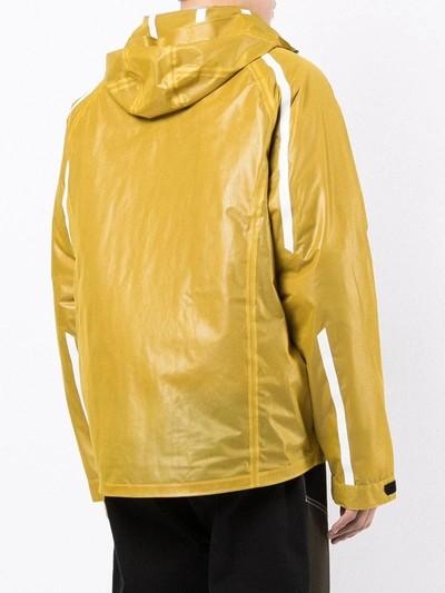 Shop A-cold-wall* Insulate Hooded Jacket In Yellow