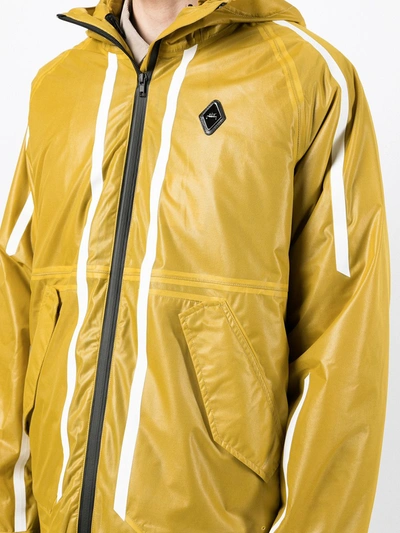 Shop A-cold-wall* Insulate Hooded Jacket In Yellow