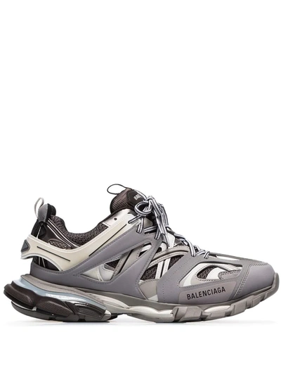 Shop Balenciaga Track Sneakers In Grey