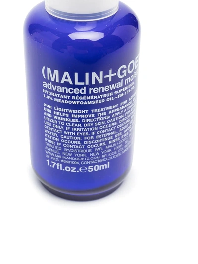 Shop Malin + Goetz Advanced Renewal Moisturiser In Blue