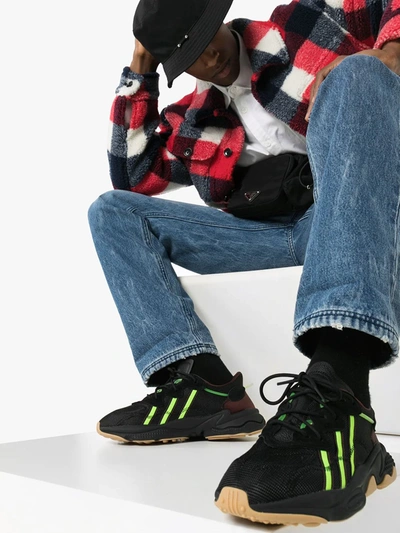 Adidas Originals Adidas Men's Pusha T Ozweego Casual Shoes In Tecmin,tecmin,tecmin | ModeSens