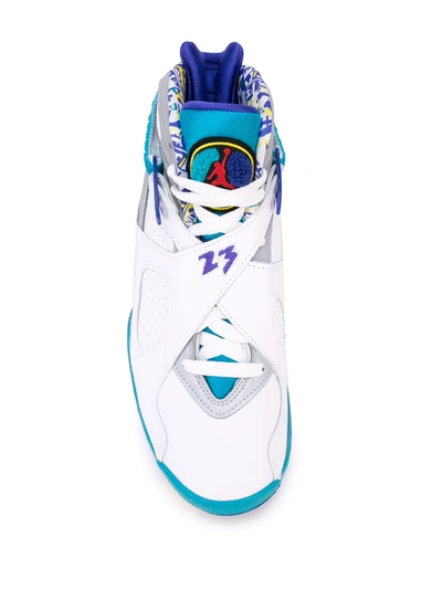 Shop Nike Air Jordan 8 Retro White Aqua