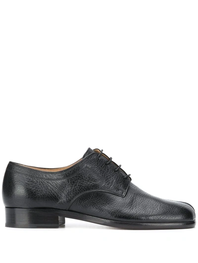 Shop Maison Margiela Tabi Derby Shoes In Black