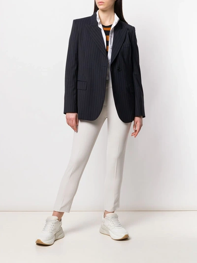 Brunello Cucinelli Tapered Elasticated Trousers In Neutrals