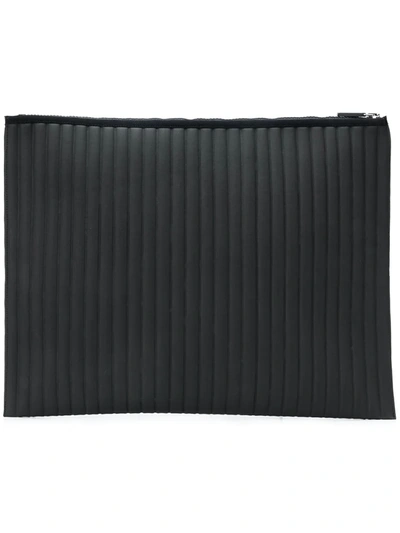 Shop No Ka'oi Striped Quilt Purse In Black