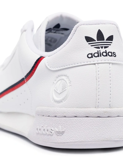 Shop Adidas Originals Continental 80 Vegan Sneakers In White