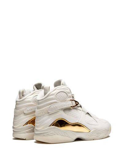 Jordan Air  8 Retro C&c "trophy" Sneakers In Neutrals