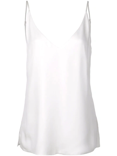 Shop L Agence V-neck Camisole In White