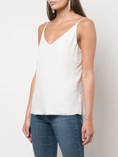 Shop L Agence V-neck Camisole In White