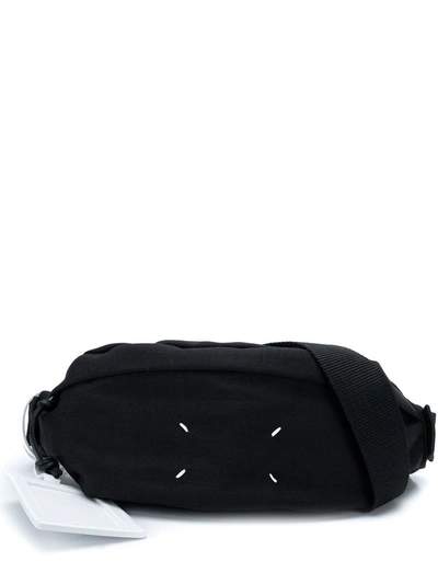Shop Maison Margiela Belt Bag In Black