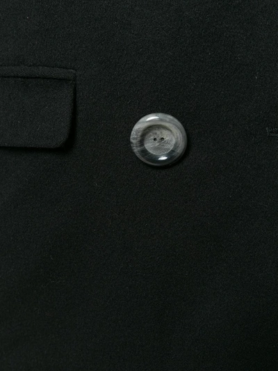 Pre-owned Saint Laurent Yves  Vintage 古着双排扣西装夹克 - 黑色 In Black