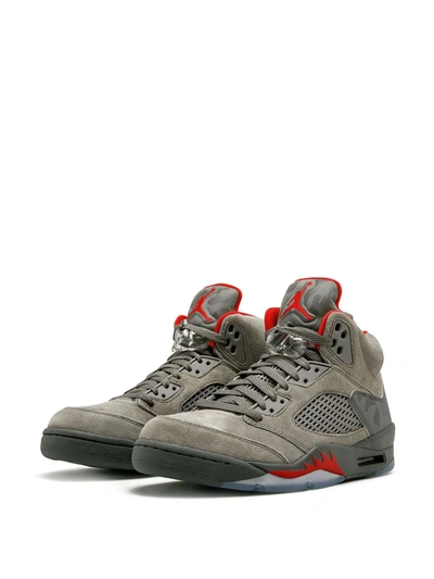 Jordan Air  5 Retro Sneakers In Grey