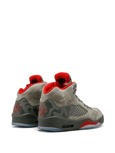 Jordan Air  5 Retro Sneakers In Grey