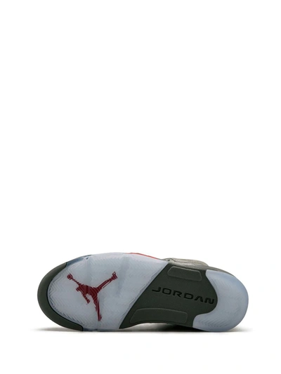 Jordan Air  5 Retro Sneakers In Grey