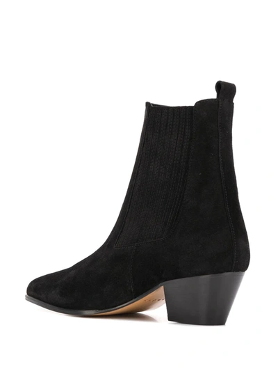 Shop Sandro Amelya 60mm Ankle Boots In Black