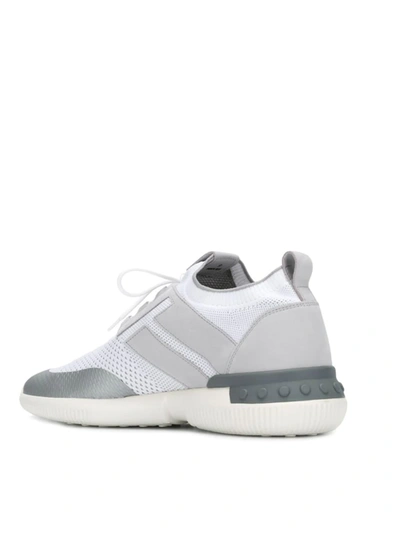 Shop Tod's Slip-on Sneakers In Grey