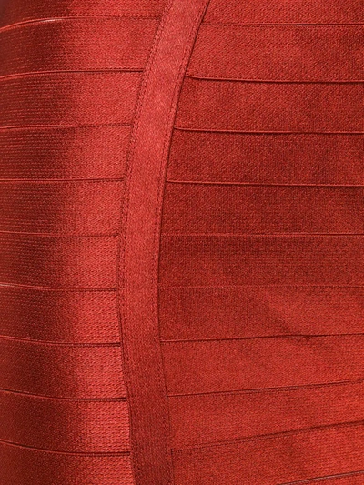 Bordelle Strappy Corset Slip In Red