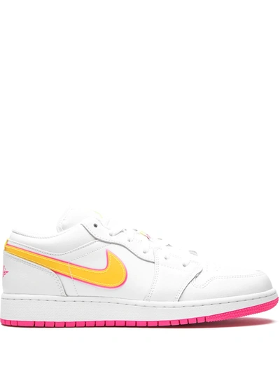 Shop Jordan Air  1 Low "edge Glow" Sneakers In White